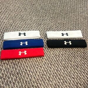 Under Armour Headbands- five of them